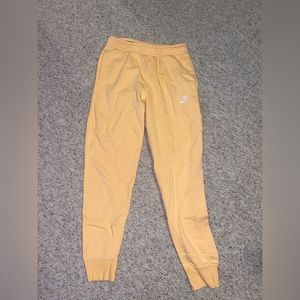 Nike Peach Jogger Sweatpants Size S
